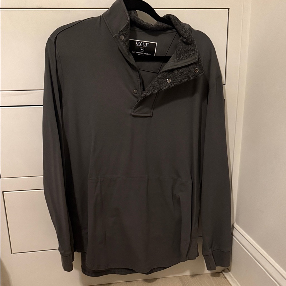 BYLT Gray Pullover Sweatshirt